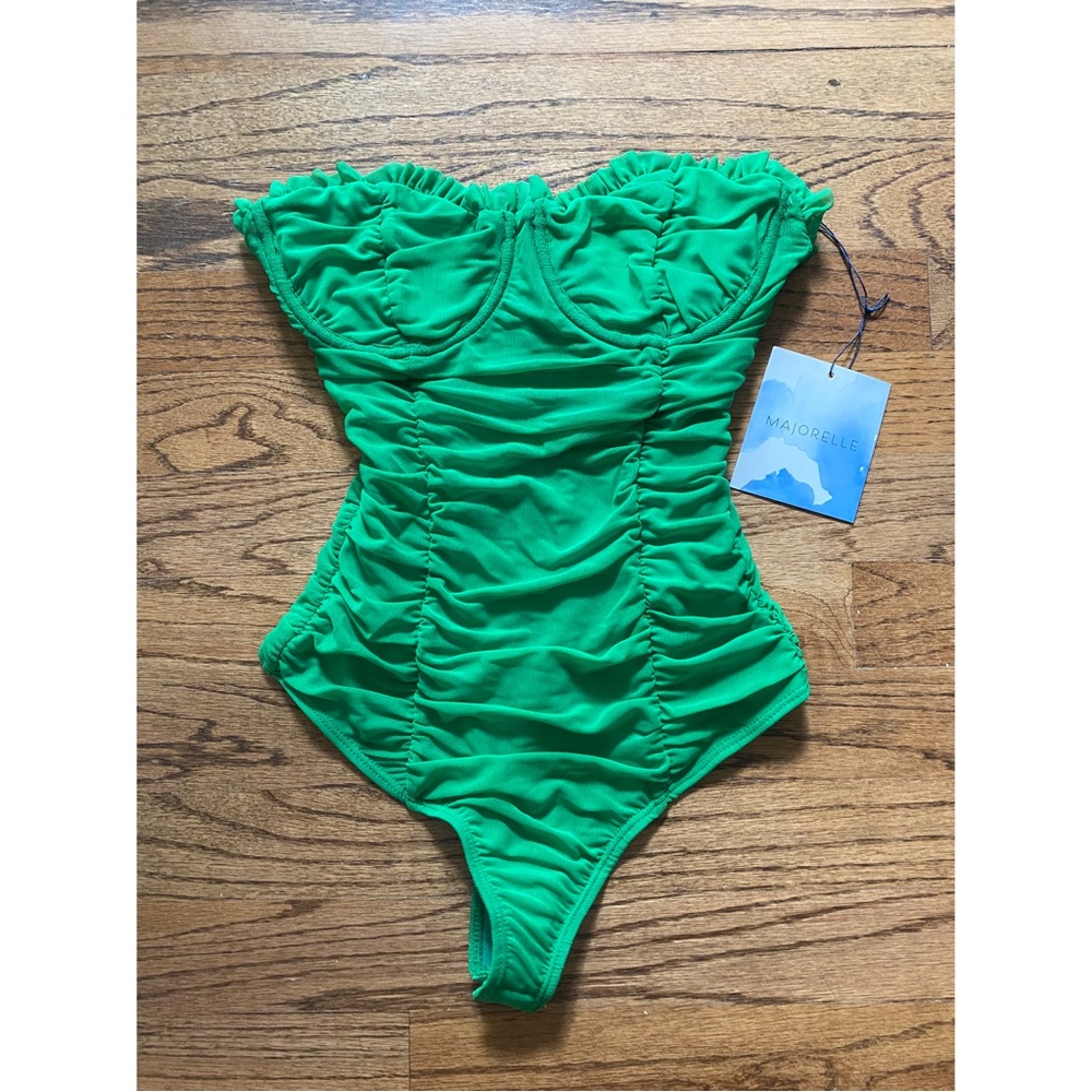 MAJORELLE Green Bodysuit Sz. XS